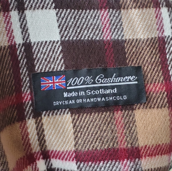 Cashmere Fringed Scarf - Picture 5 of 5